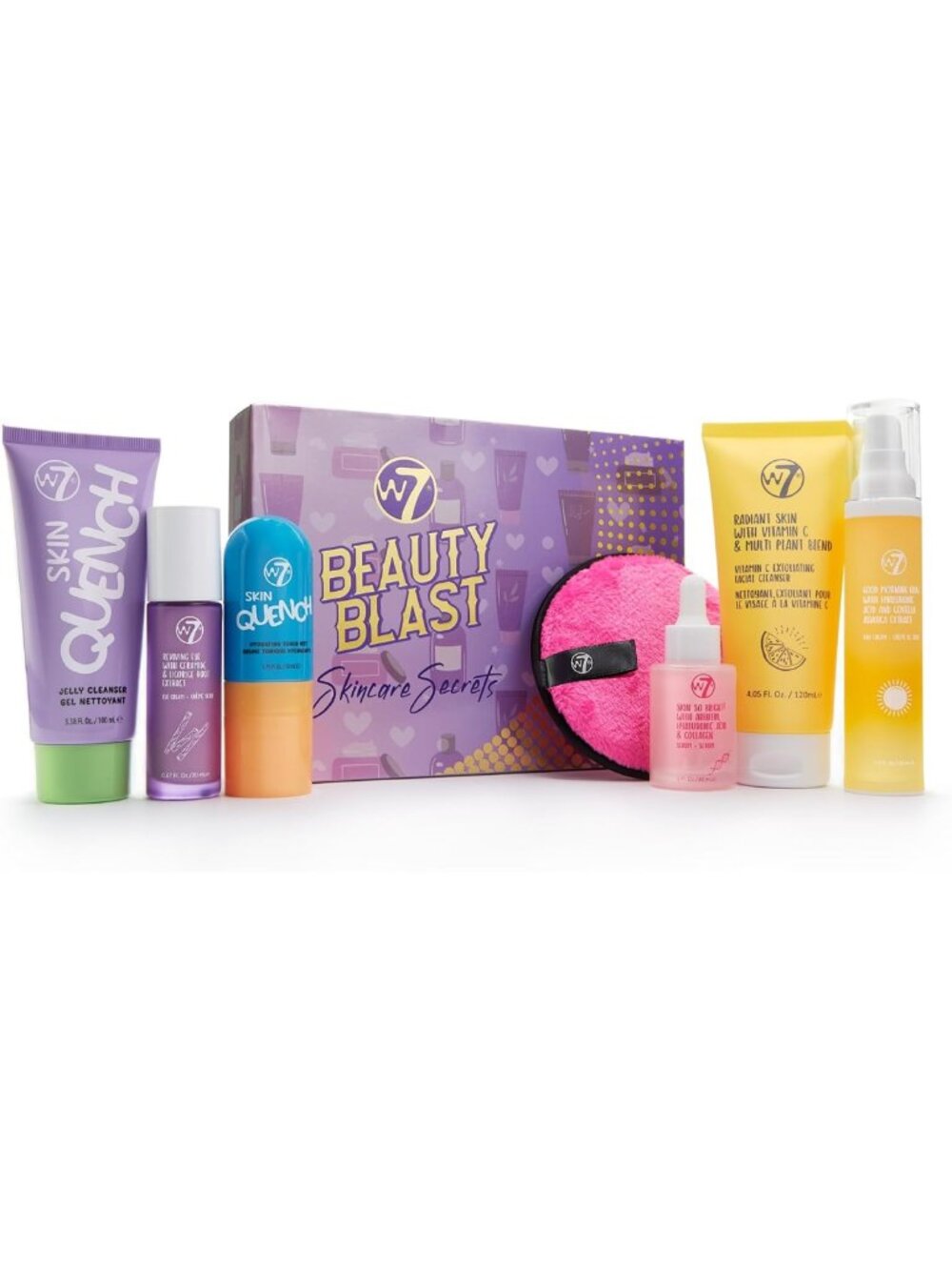 Complete Full Size Skincare Set: Day Cream, Serum, Cleanser, Toner, Eye Cream